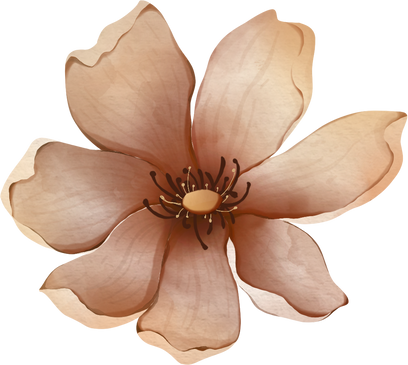 Brown flower